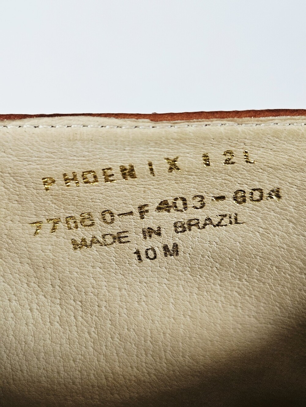 Vintage Frye Phoenix Cognac Brown Leather Stacked Heel Western Cowboy Boots 10 - Picture 12 of 15